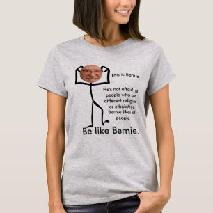 Camiseta Este é T do homem da vara de Bernie