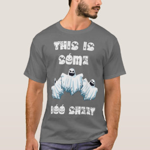 Camiseta Este É Um Bloco Engraçado Fantasma Halloween Costu