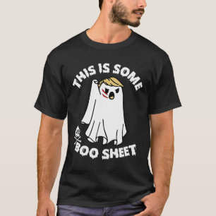 Camiseta Este É Um Boo Folheto Ghost Engraçado Trump Hallow