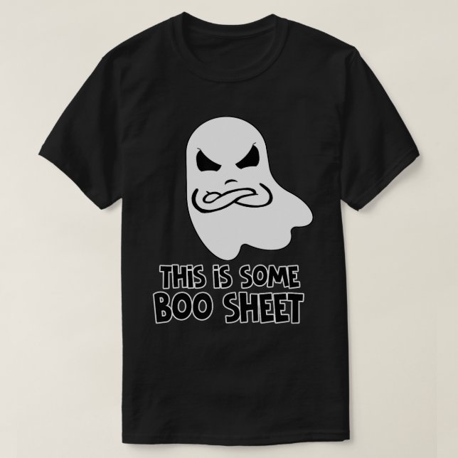 Camiseta Este É Um Boo Sheet Halloween (Frente do Design)