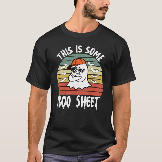 Camiseta Este é um Boo Sheet Halloween (Frente)