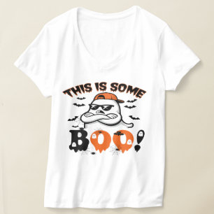 Camiseta Este É Um Fantasma Engraçado De Boo Halloween