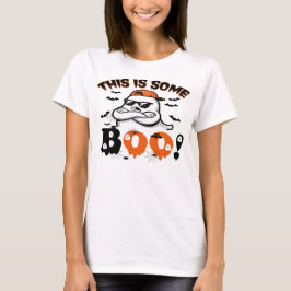 Camiseta Este É Um Fantasma Engraçado De Boo Halloween