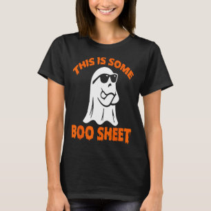 Camiseta Este É Um Folheto De Boas Folhas De Halloween Engr