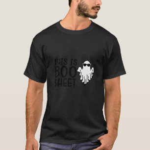 Camiseta Este É Um Folheto De Boas Folhas De Halloween Ghos