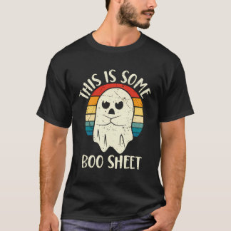 Camiseta Este É Um Folheto De Boas Folhas De Halloween Ghos