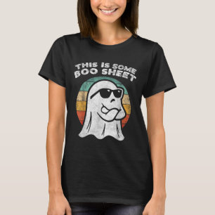 Camiseta Este É Um Ghost De Folhas De Boo Que Sola Homens D