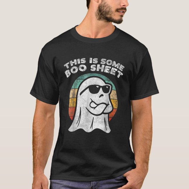Camiseta Este É Um Ghost Fiducioso De Halloween (Frente)