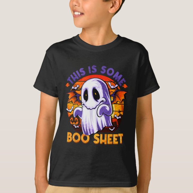 Camiseta Este É Um Ghost Ghost Spooky Halloween Men (Frente)