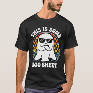 Camiseta Este É Um Ghost Retro Halloween Costu