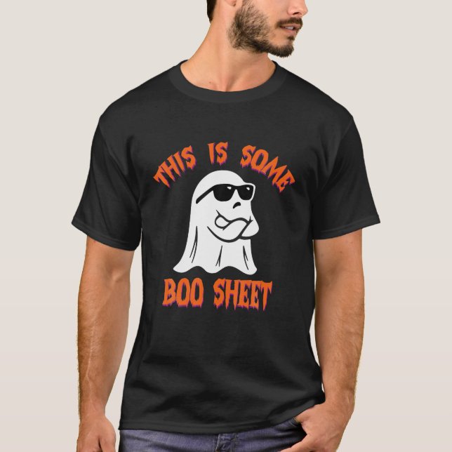 Camiseta Este É Um Legal Fantasma  De Halloween. (Frente)