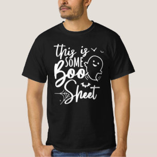 Camiseta Este é um lençol - Engraçado Sarcástico halloween