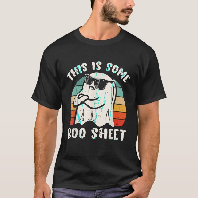 Camiseta Este É Um Presente Engraçado De Boo Sheet Hallowee (Frente)