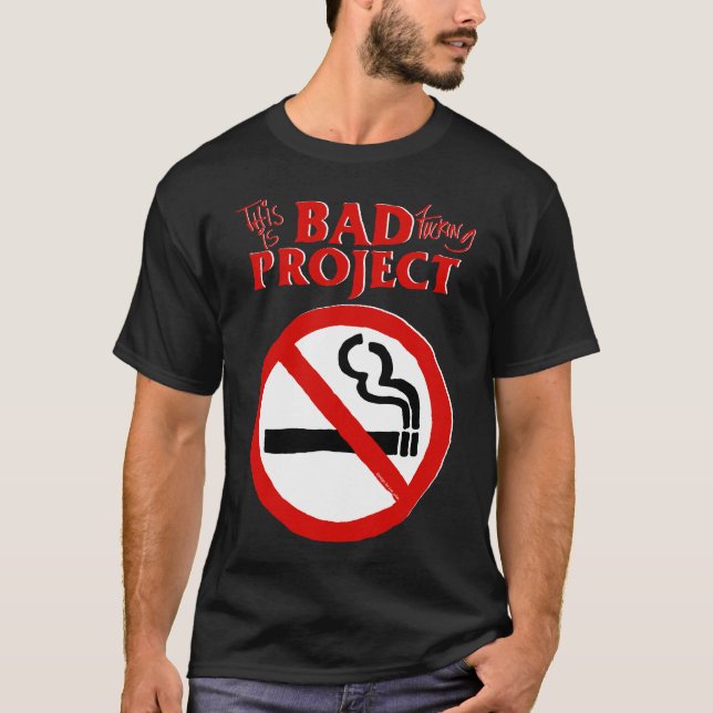 Camiseta Este é um projeto ruim (Frente)