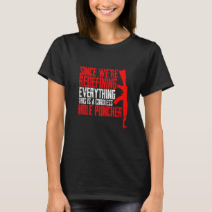 Camiseta Este É Um Puncher De Buraco Sem Fio
