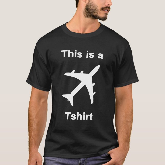 Camiseta Este é um t-shirt plano (Frente)