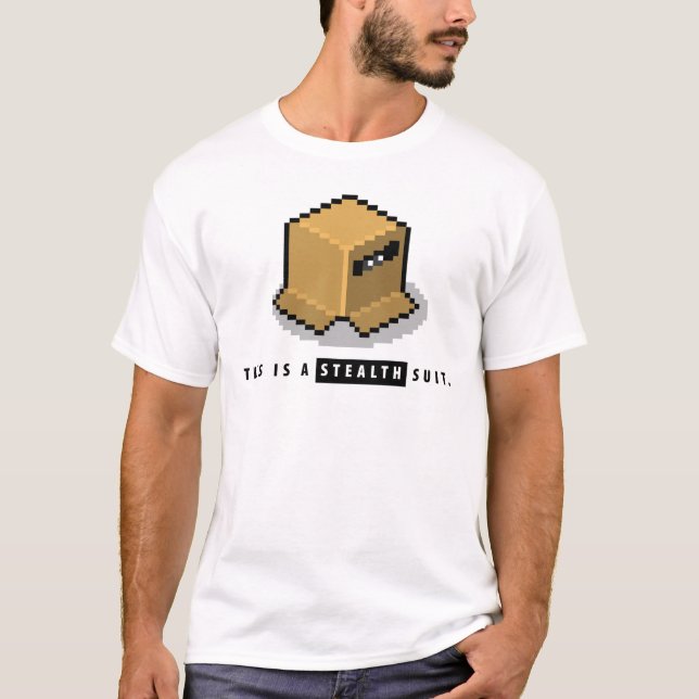 Camiseta Este é um terno do discrição (Frente)