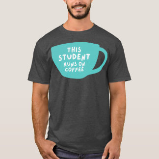 Camiseta este estudante corre no café 1