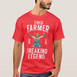 Camiseta Este fazendeiro é um fazendeiro de Fazenda de lend