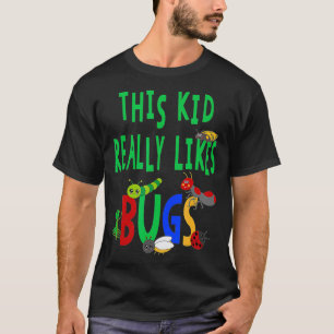 Camiseta Este Garoto Gosta Mesmo De Insetos
