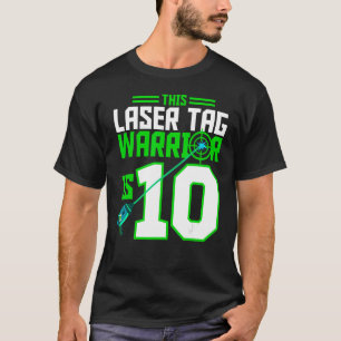 Camiseta Este Guerreiro de Etiquetas Laser é 10 Festas de a