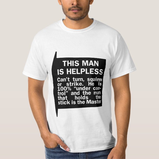 CAMISETA ESTE HOMEM É INÚTIL (Frente)