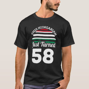 Camiseta Este Húngaro Acabou De Transformar 58 Húngaros 58 