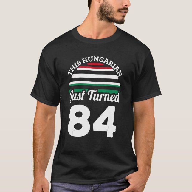 Camiseta Este Húngaro Acabou De Transformar 84 Da Hungria N (Frente)