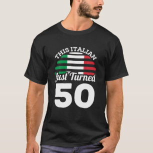 Camiseta Este Italiano Acabou De Transformar 50 Itália 50º