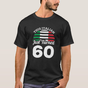 Camiseta Este Italiano Acabou De Transformar 60 Itália 60