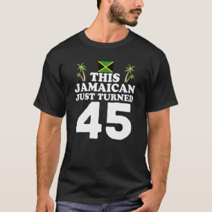 Camiseta Este jamaicano acabou de virar 45 Jamaica 45º aniv