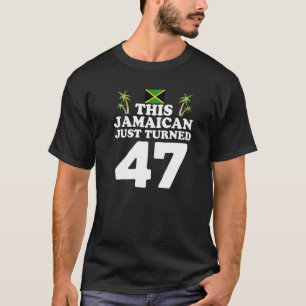 Camiseta Este jamaicano acabou de virar 47 Jamaica 47º aniv