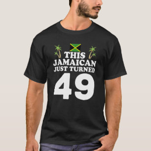 Camiseta Este jamaicano acabou de virar 49 Jamaica 49º aniv