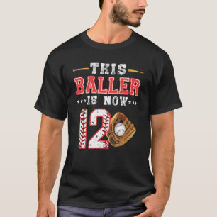 Camiseta Este Jogador Agora Tem 12 Anos De Aniversário De T