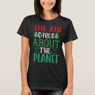 Camiseta Este Kid Cares Planet 2022 52nd Environment Awaren