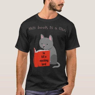 Camiseta Este Livro É Mentiroso Do Matar De Um Pássaro Engr