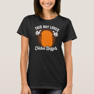 Camiseta Este Menino Adora Galinha Nuggets Comida Galinha N