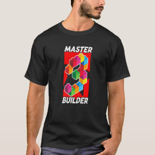 Camiseta Este Mestre Construtor 3 Anos De Idade, Terceiro A