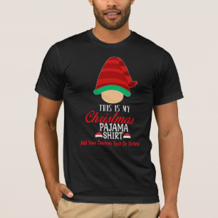 Camiseta Este Meu Presente De Natal Para O Pajama Engraçado