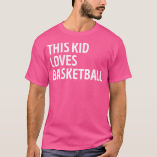 Camiseta Este Miúdo Adora Jogador De Basquete