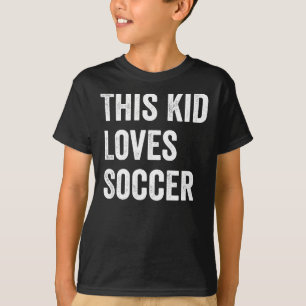 Camiseta Este Miúdo Adora O Lover De Futebol
