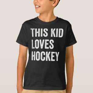 Camiseta Este Miúdo Adora O Lover De Hóquei