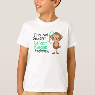 Camiseta Este miúdo apoia a consciência da doença celía