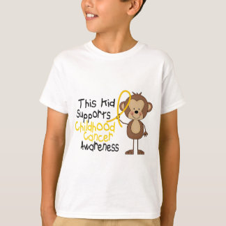 Camiseta Este miúdo apoia a consciência do cancer da