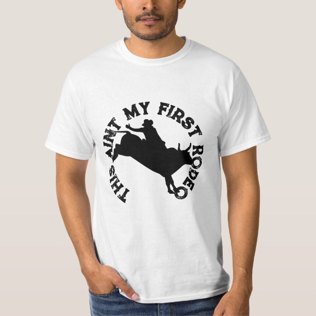 Camiseta Este não é meu primeiro rodeio (Frente)