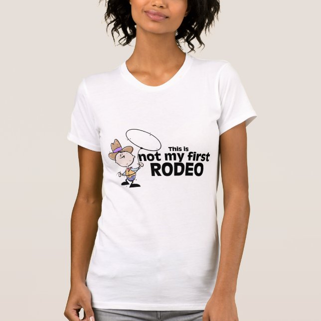 Camiseta Este não é meu primeiro rodeio (Frente)