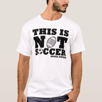 Camiseta Este não é t-shirt do futebol