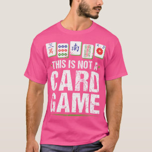 Camiseta Este Não É Um Azulejo De Mahjong Mah Jong