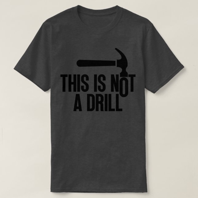 Camiseta Este Não É Um Drill 11 (Frente do Design)