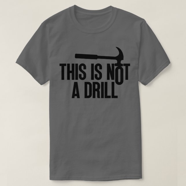 Camiseta Este Não É Um Drill 12 (Frente do Design)